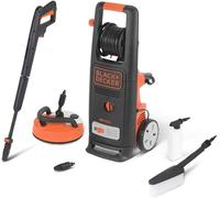 Black+Decker Hidrolimpiadora de Alta Presión BXPW2000PE con Patio Cleaner y Cepillo Fijo (2000 W, 140 Bar, 440 l/h)