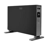 BLACK+DECKER - Convector Eléctrico 2000W, Pantalla LED, Temporizador 24h