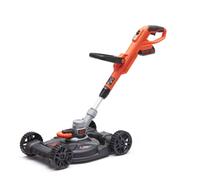 BLACK+DECKER - Cortacésped multifunción AKU 18V, 28 cm de alcance, 1x batería 2,0 Ah Li-ion STC1820CM-QW