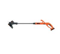 BLACK+DECKER - Cortadora de hilo inalámbrica 18V, ancho de corte 25 cm, 1 batería 1,5 Ah Li-Ion, cargador ST1823-QW