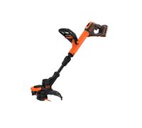 BLACK+DECKER - Cortadora de hilo inalámbrica 18V, ancho de corte 28 cm, 1 batería 2,0 Ah Li-Ion, cargador BCSTR918D1-QW