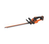 BLACK+DECKER - Cortasetos AKU 18V 45 cm, 1x batería 2,0 Ah Li-Ion, cargador GTC18452PC-QW