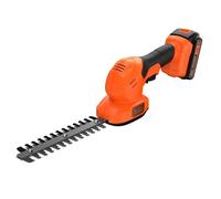 Black + Decker Cortasetos y tijeras de césped inalámbricas 18V - Batería no incluida