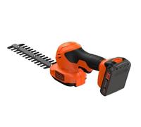 Black + Decker Cortasetos y tijeras de césped inalámbricas con batería de 2 Ah y cargador 18 V BCSS18D1-QW