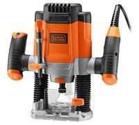 Black & Decker Fresadora superior KW1200EKA-QS 1200 W Naranja 13 accesorios