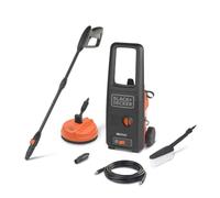 Black+Decker Hidrolimpiadora de Alta Presión BXPW1500PE con Patio Cleaner y Cepillo Fijo (1500 W, 120 Bar, 390 l/h)