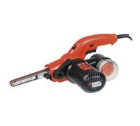 Black & Decker Lijadora de lima KA900E-QS 350W 13 mm 3 bandas y sistema de recolección de polvo