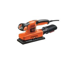 Black + Decker Lijadora orbital de 1/3 de hoja, 240 W