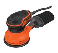 Black & Decker Lijadora Rotorbital KA199-QS 240W 14.000 opm Órbita 3 mm Velcro Bolsa de polvo