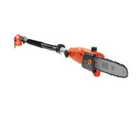 Black & Decker Motosierra telescópica PS7525-QS 800 W, 25 cm, 2,7 m, 11 m/s, cabezal giratorio