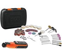 Black+decker multi-herramienta rotativa 7,2v, control de velocidad var