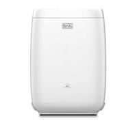Black & Decker Purificador de Aire BXAP350E, Ionizador eléctrico automático, Difusor de Aroma portátil, Mini y con filtro HEPA esterilizante, filtra virus, hongos y bacterias, elimina partículas nociv