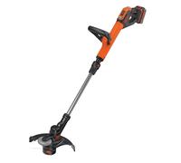 BLACK+DECKER Recortadora de césped de Hilo de 30 cm POWERCONNECT Strimmer Sin Cable, STC1840EPC-QW
