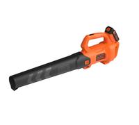BLACK+DECKER - Soplador de hojas inalámbrico de 18V, 1 batería de 2,0 Ah Li-Ion, cargador incluido BCBL200L-QW
