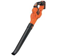 BLACK+DECKER Soplador de hojas a batería GWC1820PC-QW 18V, batería 2,0 Ah Li‑Ion y cargador