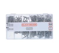 Black+decker surtido de tornillos - 332 piezas - ph1 - ph2 - juego de
