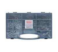 Black+Decker Tacos / Tornillos / Clavos Surtido 560 Piezas