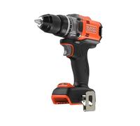 Black + Decker Taladro atornillador de impacto inalámbrico de 18 V con 2 baterías de 2 Ah y cargador - Sin escobillas