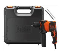 BLACK+DECKER - Taladro de impacto 550 W BEH550K-QS
