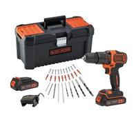 Black + Decker Taladro de impacto BDCHD18C2TA-QW 18 V (2 Baterías)