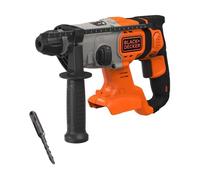 Black + Decker Taladro percutor inalámbrico BCD900B-XJ 18 V con broca de 6 mm