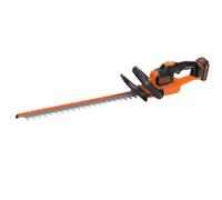 BLACK+DECKER - Tijeras cortasetos inalámbricas de 18V, hoja de 50 cm, 1 batería de 2,0 Ah Li-Ion, cargador incluido GTC18502PC-QW