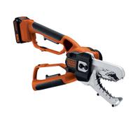 BLACK+DECKER - Tijeras de podar a batería de 18V, 1 batería de 2,0 Ah Li-ion, cargador GKC1000L-QW