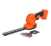 BLACK+DECKER - Tijeras para arbustos y césped a batería 3,6V, sin batería ni cargador BCSS18B-XJ
