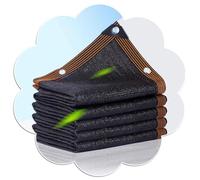 Black E Cloth - Tela térmica transpirable con 80 % de protección UV para jardín, invernadero, patio, plantas, cubierta de toldo de 9 x 11 m / 29.5x36.1ft, ideal para protección solar