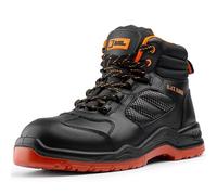 BLACK HAMMER Botas de Seguridad sin Metal Puntera Compuesta Botas de Trabajo para Hombre Resistentes y Cómodas Zapatos de Trabajo y Seguridad Ideales para Construcción y Industria 8844 (47 EU)