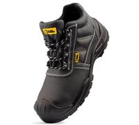 BLACK HAMMER Botas de Trabajo de Seguridad Hombre - Calzado Impermeable con Puntera de Material Compuesto - Ideales para Exteriores Diseñado para Ofrecer Estilo y Comodidad S3 SRC Stan (41 EU)