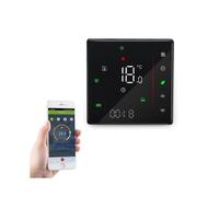 (Black, Multicolor) BHT-006GCW Wall-mounted Boiler Heating Smart Thermostat Tuya App Control WiFi Controller Panel - Whi