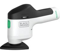 Black Schwarz & Decker Delta Sander 12V 1,5Ah (REVDS12C-QW) (REVDS12CQW)