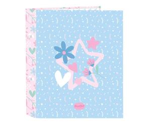 Blackfit8 - Carpeta F. 4 Anillas 35Mm Lomo Ancho Blackfit8 "Smile" 27x33x6 Cm (BlackFit8 542527657)