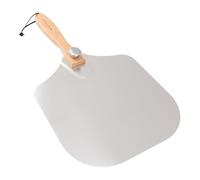 Blackmoor 65369 - Pala de pizza con mango desmontable, pala de 30,5 x 30,5 cm con mango plegable, pala de aluminio para horno de pizza casera, pan, pasteles