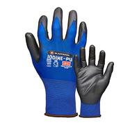 Blackrock Guantes de trabajo de seguridad ultrafinos, compatibles con pantallas táctiles, manipulación de componentes, mecánica, pintura, almacén, guantes de trabajo finos para hombres y mujeres