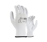 Blackrock Guantes ligeros de trabajo para pintores con recubrimiento de PU en la palma para protección de la mano y buen agarre en seco - Talla 9/L