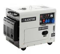 Blackstone SGB 6000 D-ES - Generador de corriente diésel silencioso con AVR 5.3 kW - Continua 5 kW Monofásica