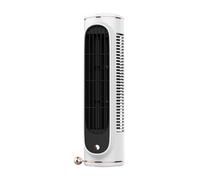Bladeless Tower Fan, Personal Desk Fan, Quiet 3-Speed Air Circulator, 9 pulgadas recargable Cooling Device, Compact Accessories for Summer, Bedroom, Kitchen and Travel Use