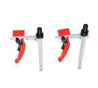Blaihild Abrazaderas para Mesa de Soldadura, Agujero de 3,4 Pulg, | Juego de Fijación con Trinquete con Profundidad de Garganta de 2,31 Pulg, Mordazas Oscilantes para Superficies Anguladas,