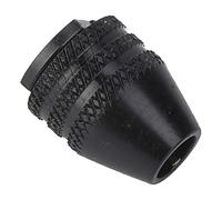Blaihild Convertidor Adaptador de Portabrocas Eléctrico, Rango de Sujeción de 0,5-3,2 Mm para Herramienta Rotativa Multiherramienta, Reemplazo de Pinzas, Longitud Total de 18 Mm, Rosca de 8, para