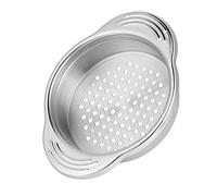 Blaihild Exprimidor a Presión de Aceite de Lata de Atún, Colador de Alimentos de Acero Inoxidable, Escurridor de Verduras Enlatadas de 4,5 Pulgadas, Colador de Frijoles, Utensilio de Cocina sin
