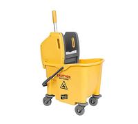Blake & White Purely Smile Kentucky - Cubo y escurridor para fregona, 25 litros, color amarillo, PS8103