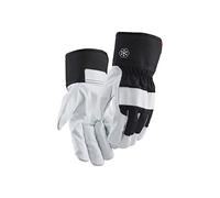 Blaklader 2288390099106 - Guantes de trabajo forrados, color negro/blanco, talla 6