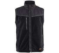 Blakläder 385525249900s Tamaño pequeño resistente al viento chaleco de forro polar, color negro