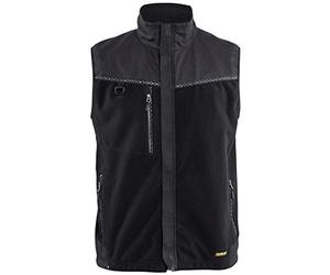 Blakläder 385525249900s Tamaño pequeño resistente al viento chaleco de forro polar, color negro
