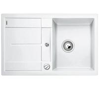 Blanco Metra 45 S fregadero de granito 78x50 cm blanco 513028