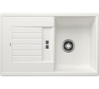 Blanco Zia 45 S fregadero de granito 78x50 cm blanco 514726