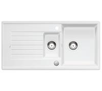 Blanco Zia 45 SL fregadero de granito 100x50 cm blanco 514734