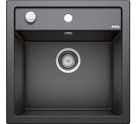BLANCO 518521, Lavabo de encimera, rectangular, acero inoxidable, acero inoxidable, 1 cuba, rectangular